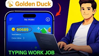 I Tried Golden Duck - Typing Work Job