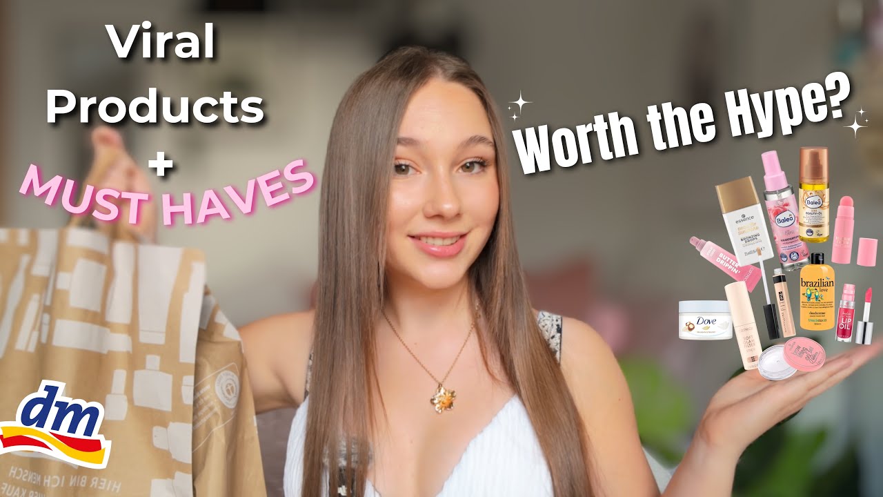 Ranking VIRAL DM Makeup Products + meine Must-Haves ✨ Summer Essentials 2025 🎀🫧☀️