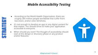 Stop Testing Only The Functionality of Your Mobile Apps! [webinar recording]