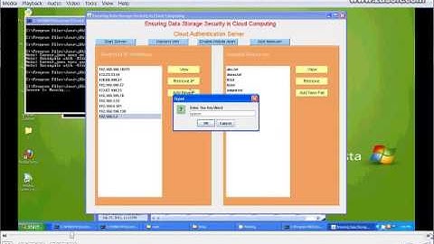 ensuring data storage security in cloud computing