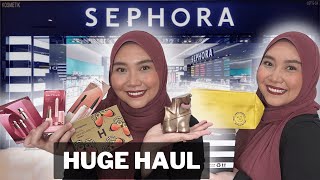 Huge makeup haul Sephora | Watsons | Tiktok Shop | Rare Beauty,Hourglass,Wardah,Eilish & more