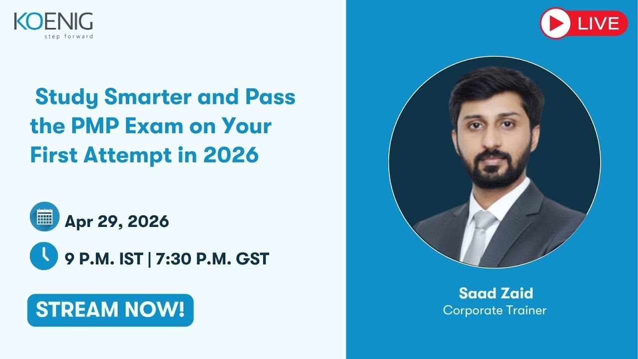 Study Smarter and Pass the PMP Exam on Your First Attempt in 2026 - YouTube