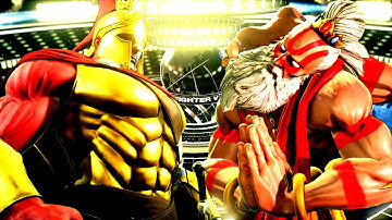 Gill vs Dhalsim (Hardest AI CPU) - Street Fighter 5