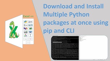Download and Install Multiple Python packages at once using pip