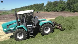 Billet haylage in neighboring household