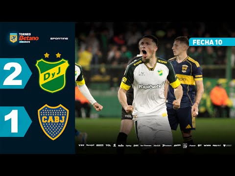DEFENSA Y JUSTICIA 2 - 1 BOCA | Resumen del partido | #TorneoBetano Clausura 2025