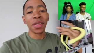 Crazy Snake Prank On Girlfriend By Dk4L Reaction Video