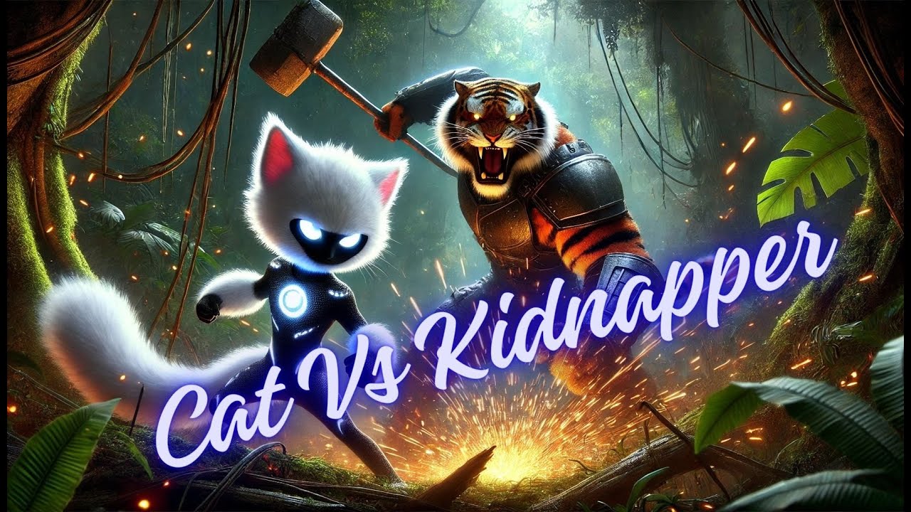Cat superhero Vs Kidnapper. #catvideos #catlovers #funnycats - YouTube