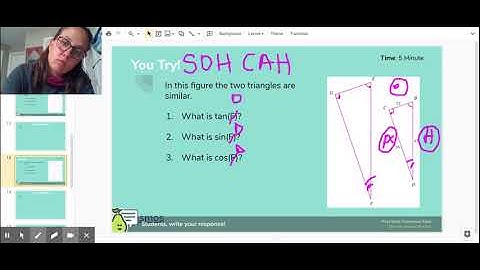2.07 Similar Triangles and Trigonometry - Google Slides