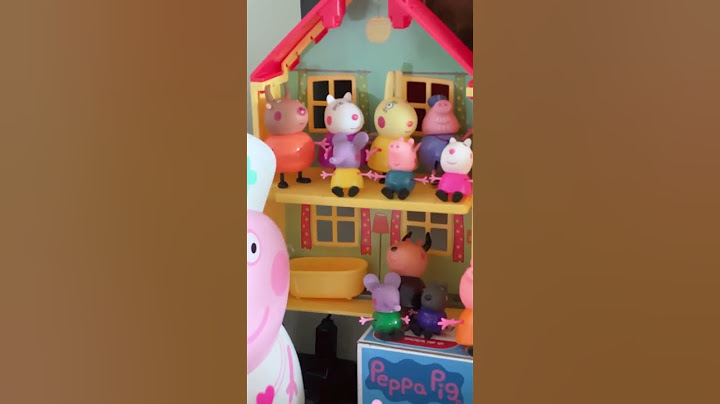PEPPA PIG FAMILY & FRIENDS / PEPPA PIG HOUSE #SummerOnShorts #viral #trending  #shorts
