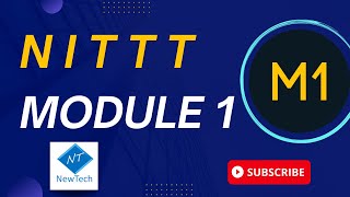 NITTT Module 1 | Knowledge Quiz 4 | Answer Keys | Online SWAYAM degree | AICTE | Assignments