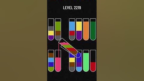 Water sort puzzle 2219