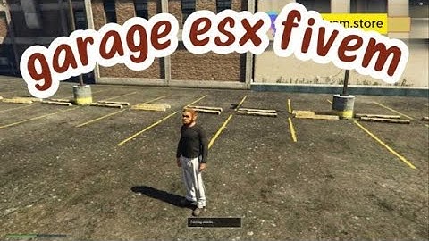 [ ESX ] Garage Esx Fivem - Fivem Shop - FiveM ESX Scripts | Fivem Scripts