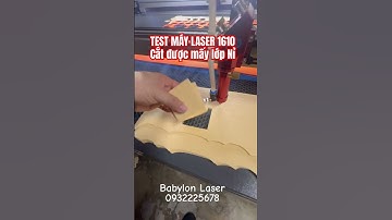 Máy Cắt Laser 1610 cắt được độ dày bao nhiêu mm? Ở đâu bán uy tín