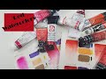 Reviewing Reds in Watercolors