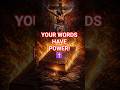 The Power of the Tongue | Proverbs 18:21 Powerful Bible Message #bibleverse #bible #bibleshorts