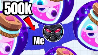 OSHA CLAN TAKEOVER 😋 | MY FRIENDS vs OSHA CLAN 😈🤫 | Agar.io Mobile