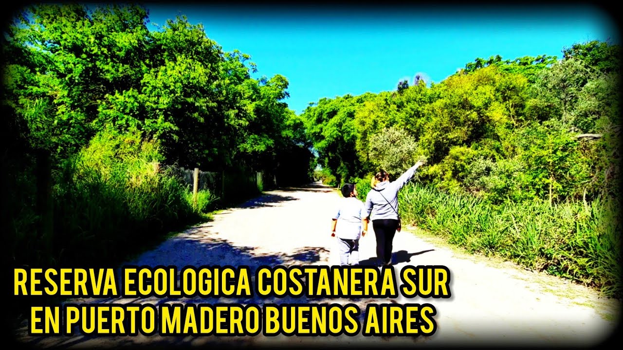 RESERVA ECOLOGICA COSTANERA SUR EN PUERTO MADERO BUENOS AIRES ARGENTINA.