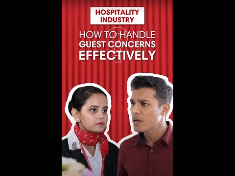 How to Handle Guest Concerns Effectively? | Hospitality Scenarios - Frankfinn - video from Frankfinn