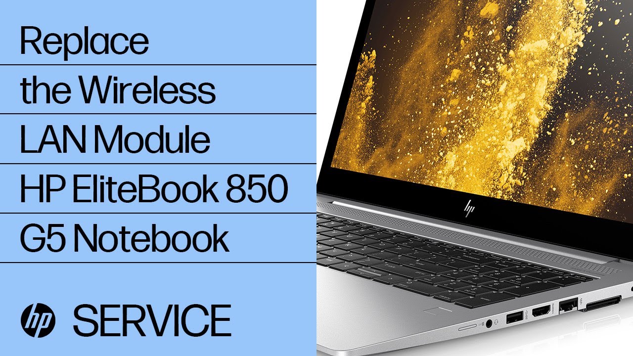 troubleshooting trailer lights How to Replace the Wireless LAN Module | HP EliteBook 850 G5 Notebook