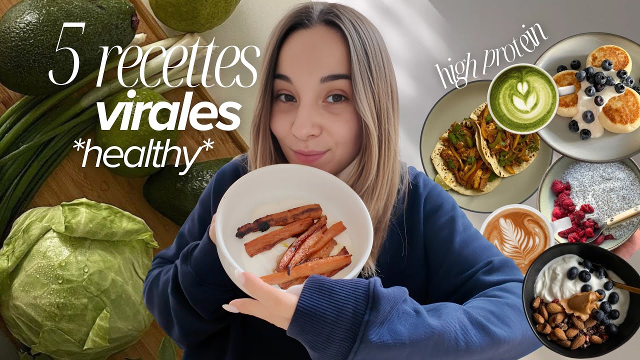 Je teste les RECETTES HEALTHY les plus VIRALES (TIK TOK) : Une pizza à 50g de protéines ?!