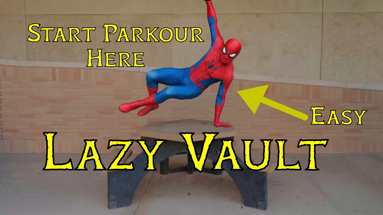 Основы паркура в стиле Человека-паука - Ленивое хранилище