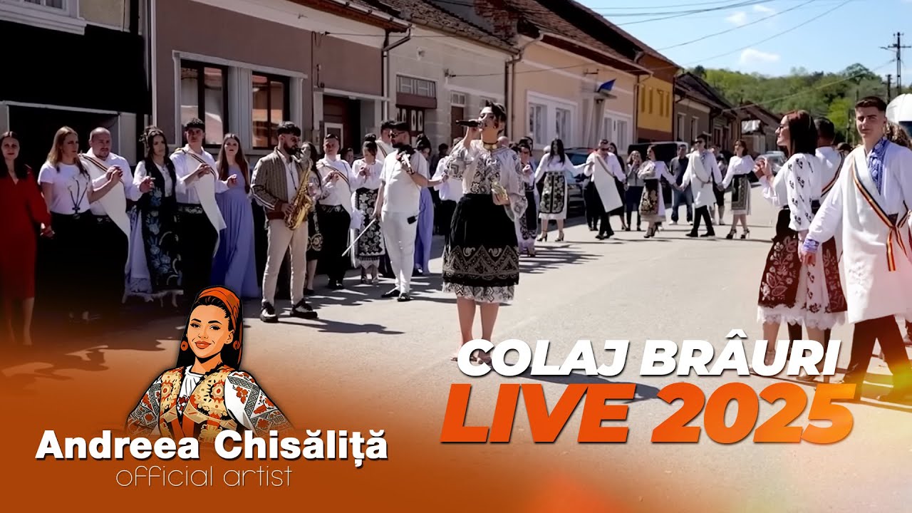 Andreea Chisăliță - Colaj Brâuri Live 2025 / Nuntă Daiana & Ionuț Viloaica /Tradiții ca în Banat 🫵🏻