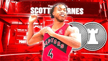 THE BEST SCOTTIE BARNES BUILD IN NBA 2K26! INSANE 2-WAY POINT FORWARD WITH CONTACT DUNKS!