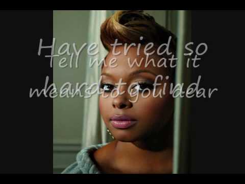 Love is You Chrisette Michele lyrics