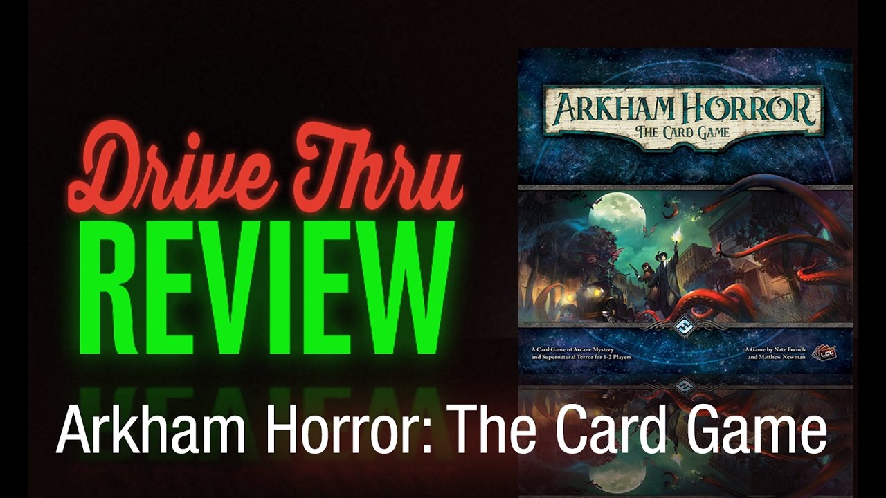 arkham horror card game watch it played Fantasy Flight Games Horror: The Chapter Two CORE Set  Arkham Horror LCG Chapter