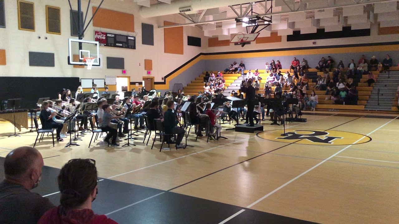 Mossy Creek Middle School band concert 3 YouTube
