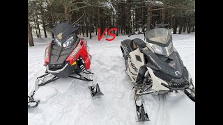 Обзор снегохода Polaris RMK 800 год 2014 Assault vs Summit BRP ski doo 800R e tec год 2012