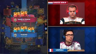 [GG] Surgical Goblin Vs Loupanji | Clash Royale Crown Championship EU Fall 2017 Finals screenshot 3