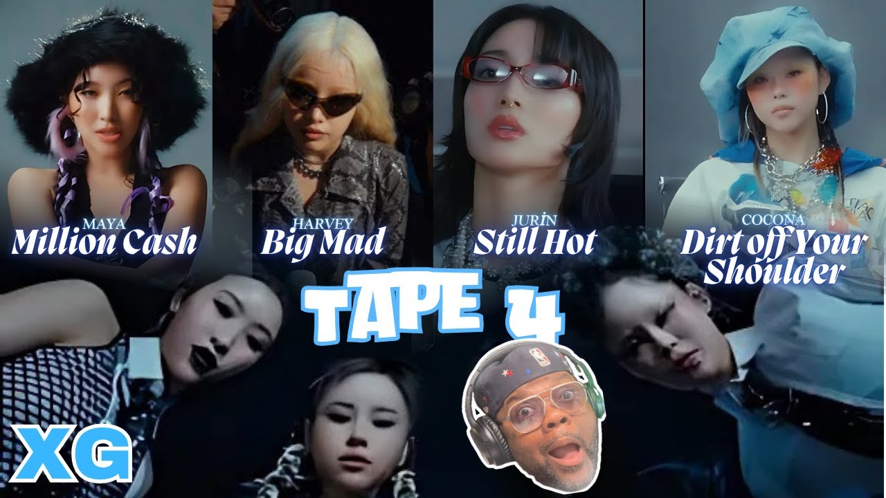 OG Reacts to XG Tape 4: Trampoline, Big Mad, Still Hot, Dirt off Your Shoulder and Million Cash