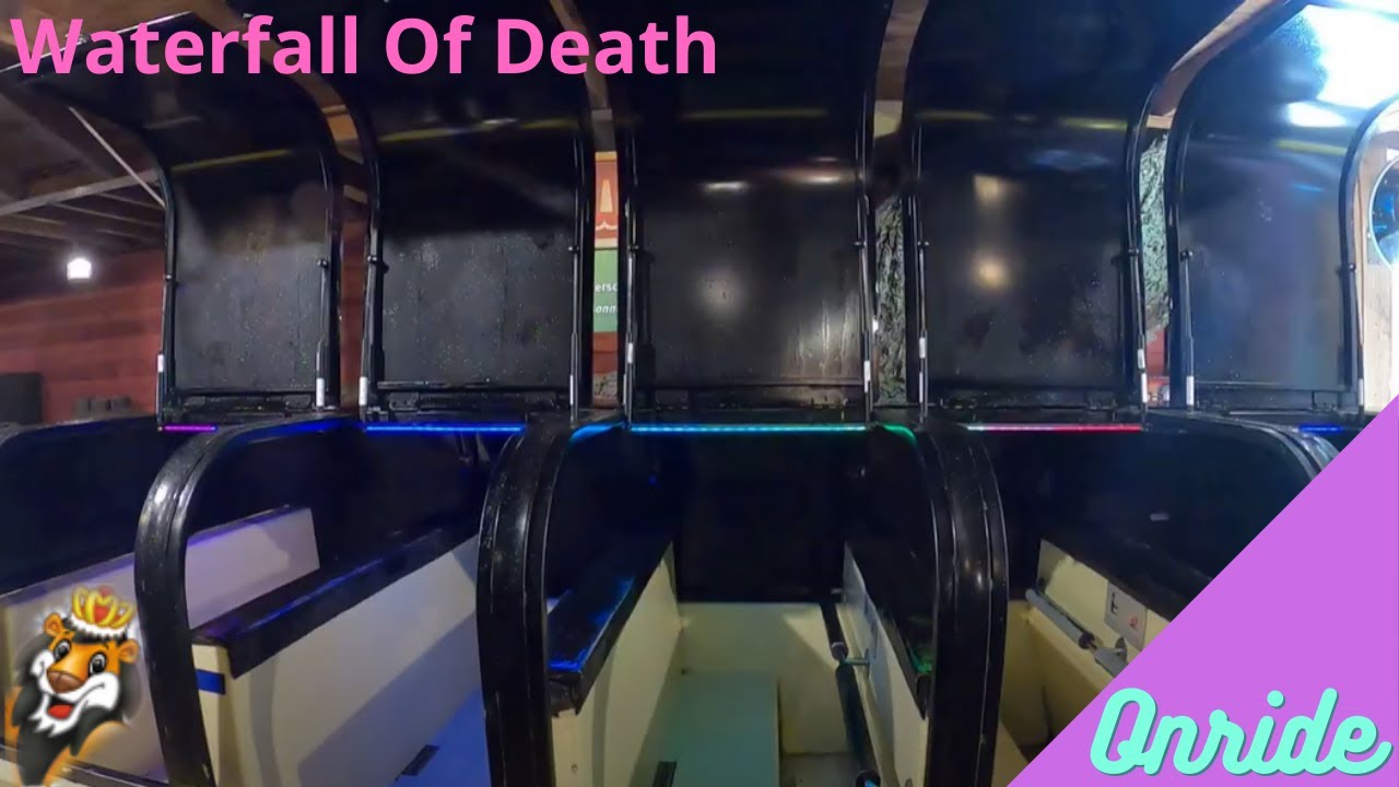 Bellewaerde Park: Waterfall Of death -  Onride 2022 Halloween (SUB ENG/NED)