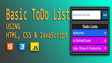 Todo App | Using HTML, CSS and JavaScript | CRUD Application | #coding #html #css #javascript
