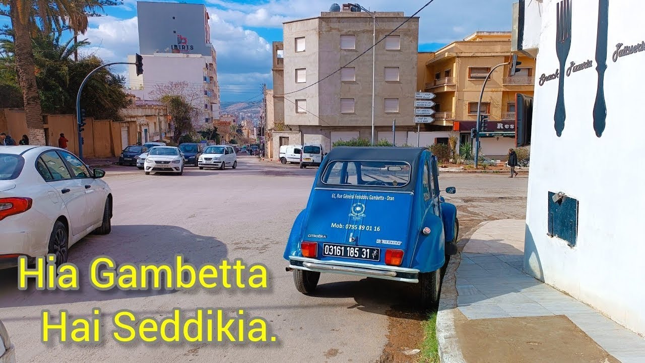 وهران حي قنبيطة العتيق منزل المرحوم الشاب حسني quartier Gambetta Oran 2023
