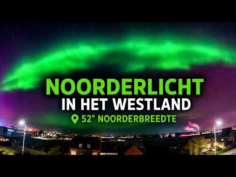 Noorderlicht in het Westland, Timelapse,  Jan 2026, (4K, No Sound)
