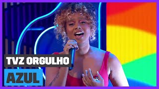 Video thumbnail of "Melly canta 'Azul' (Ao Vivo) | TVZ Orgulho | Música Multishow"