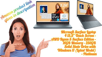 Microsoft Surface Laptop 4 13.5" Touch Screen - AMD Ryzen 5 Surface Edition - 16GB Memory........