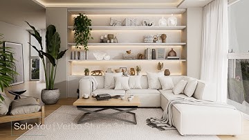 Sala You – Render Editorial Realista | Verbo 3D