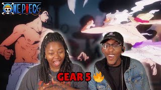 ROB LUCCI VS GEAR 5 LUFFY! 🔥| REMATCH | ONE PIECE Episode 1100 REACTION