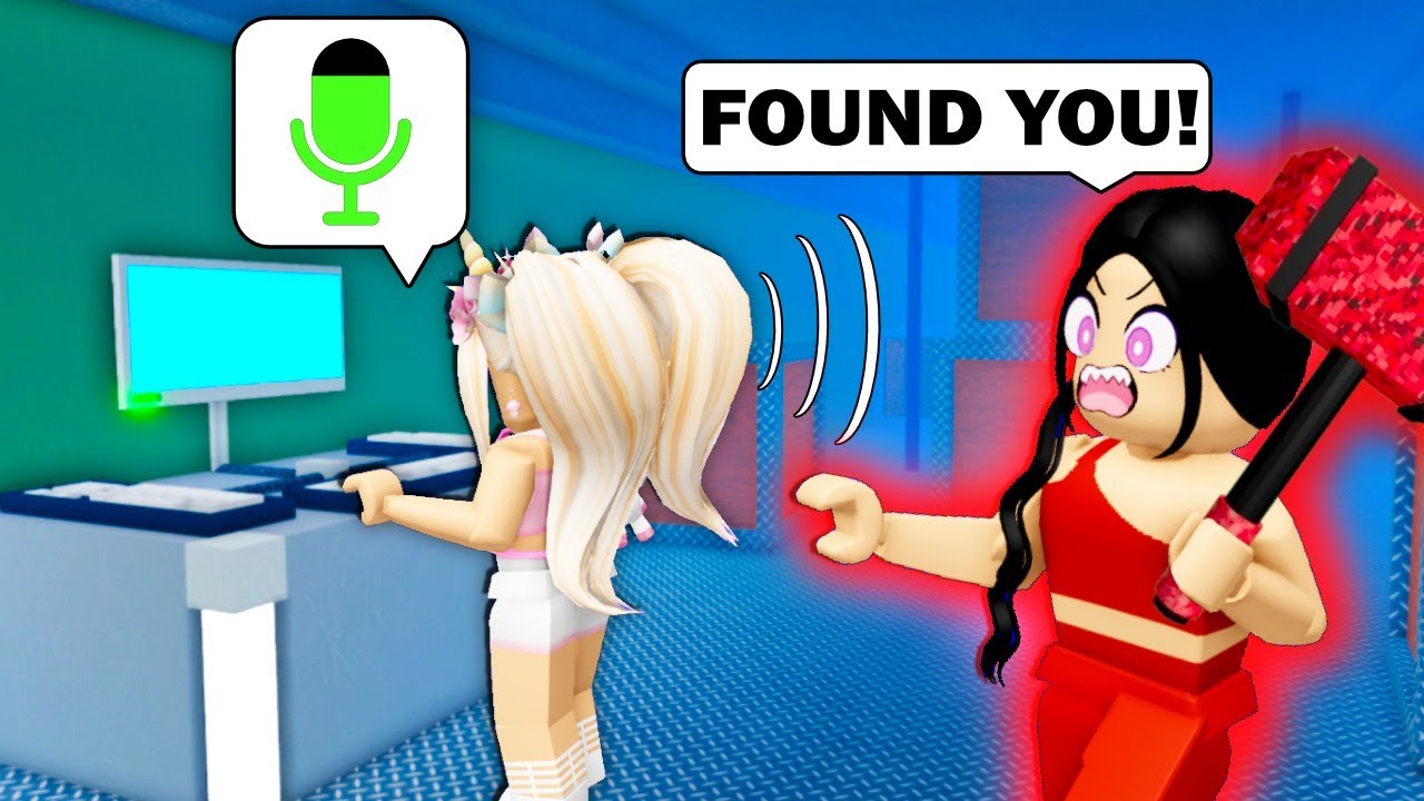 I Forgot VOICE CHAT Was On In Flee the Facility! (Roblox)