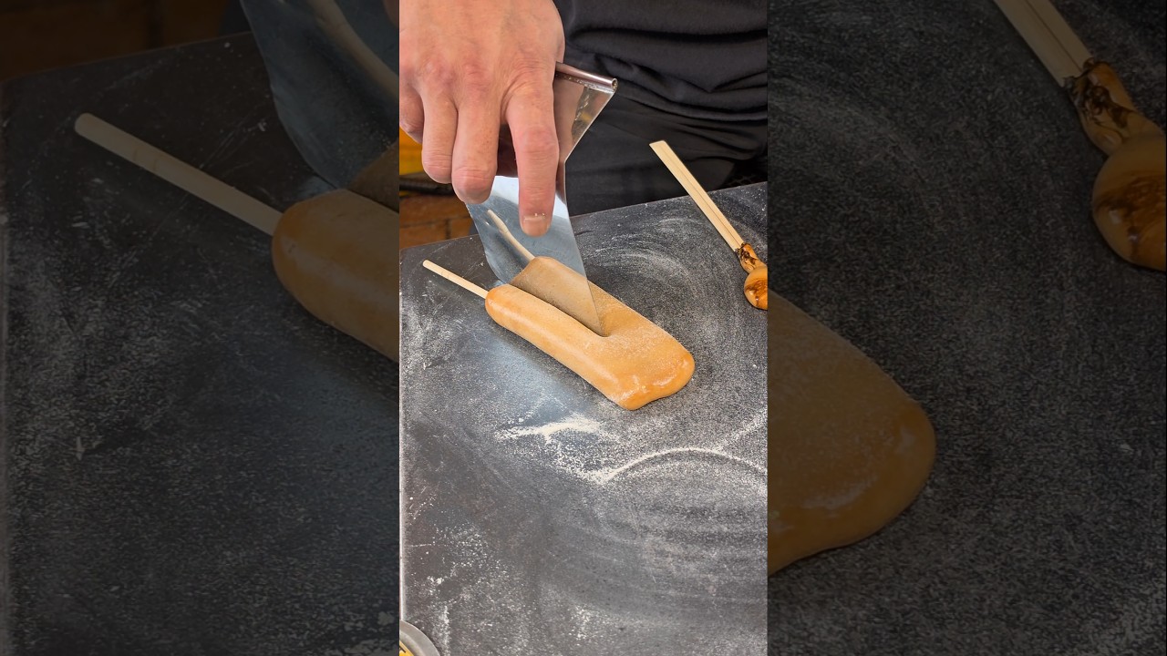 Korean Sugar Candy Master Amazing Skills | Korean Street Food #달고나 #streetfood #KoreanFood