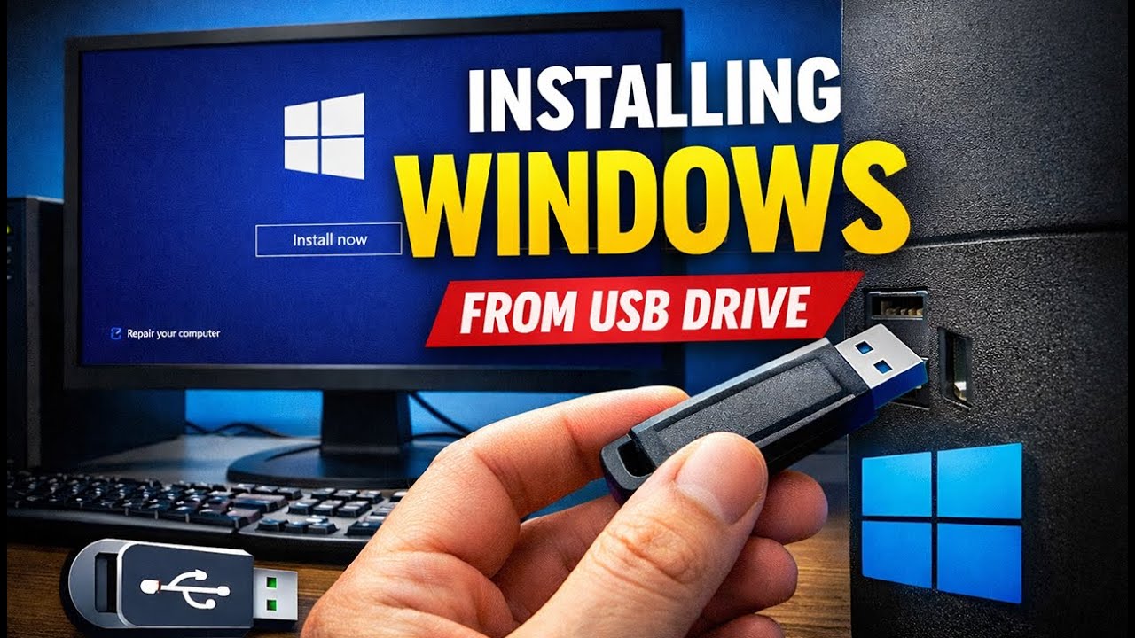 How to Install Windows 10/11 – Full Step-by-Step Tutorial for Beginners