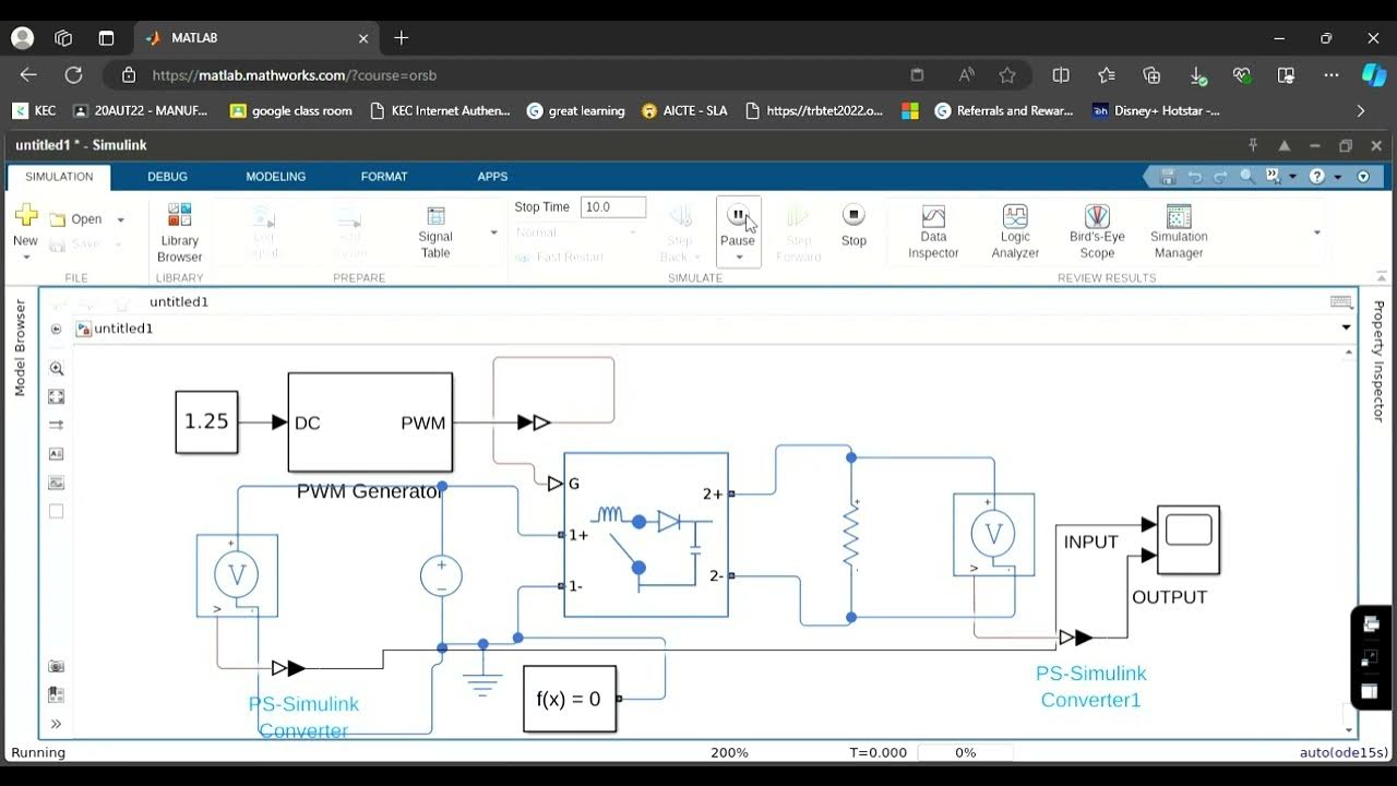 BULIDING BOOST CONVERTER USING MATLAB SIMULINK - YouTube
