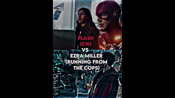 CW Flash VS DCEU Flash