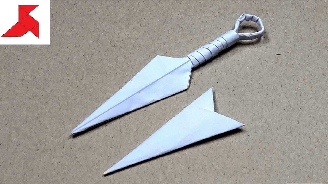Кунай из а4. Кунай Наруто из бумаги. Бумажный кунай из а 4. Оригами из бумаги оружие кунай. Оригами оружие ниндзя кунай.