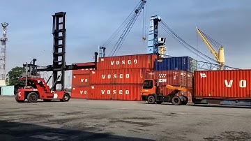 Kalmar (P1)/ Side lift |Cơ Giới Hạng Nặng | Chuyện Thường Ngày|