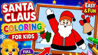 🎅 Santa Claus Coloring for Kids 🎨 | Fun & Easy Christmas Coloring | TinySpark Kids 🎅 Santa Claus Coloring for Kids 🎨 | Fun & Easy Christmas Coloring | TinySpark Kids